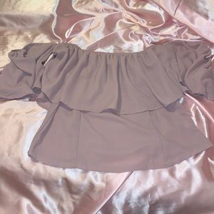 Off the shoulder sleeves